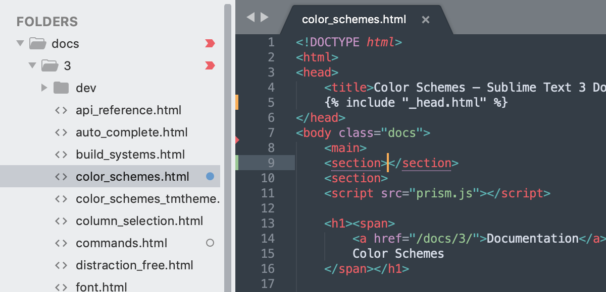 Sublime Text 3.2 - News - Sublime HQ